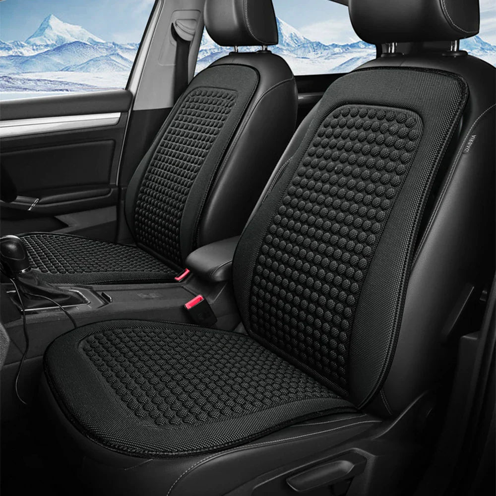 CoolSeat | Kühlendes Auto-Sitzkissen | Atmungsaktiv & Universelle Passform | Eisseide & Mesh