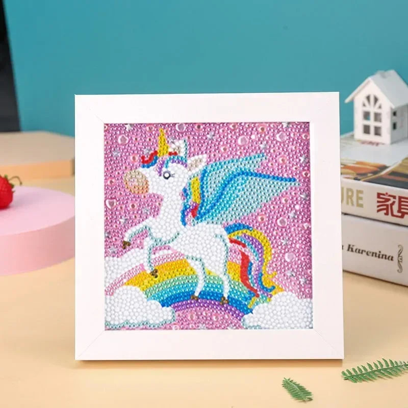DiamondArt Kids | DIY Diamant-Malset für Kinder | Kreativer Bastelspaß