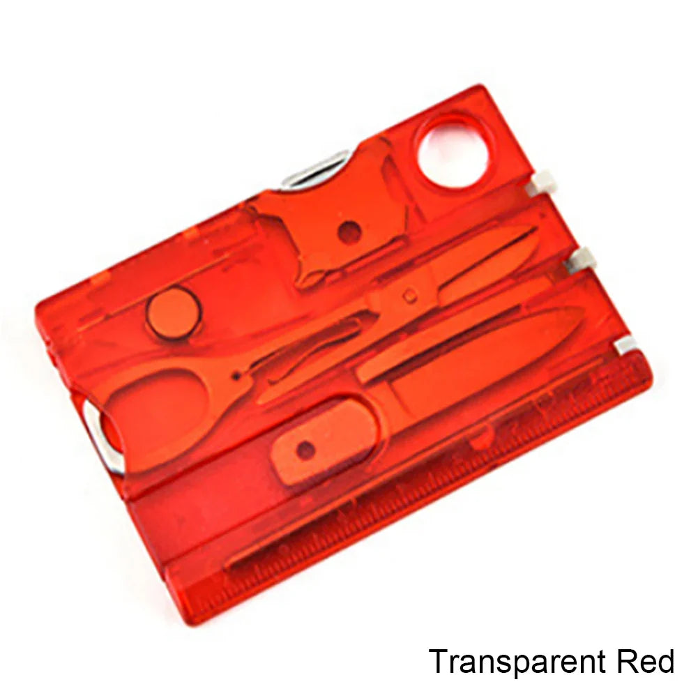 MultiEdge | Multitool Karte 12in1 | Kompakt & Tragbar | Für Outdoor & Notfälle