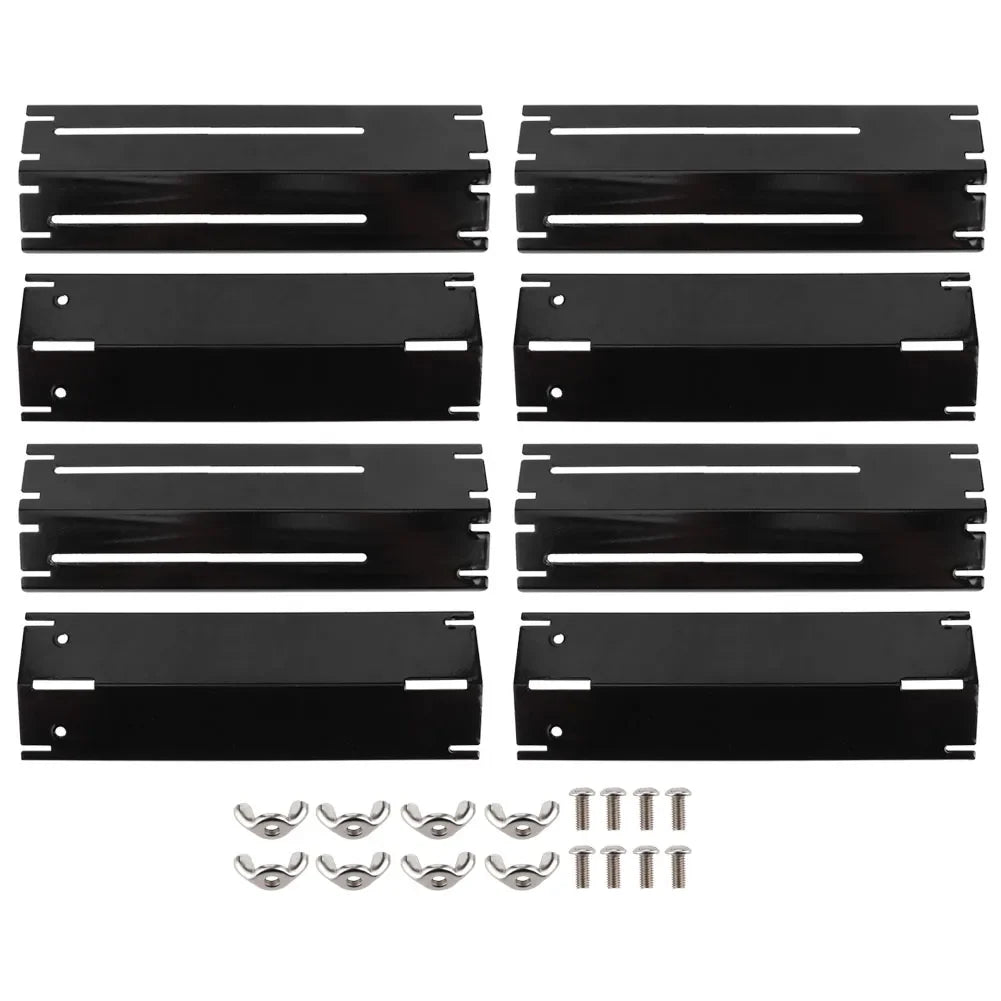 GrillGuard Pro | Verstellbares Hitzeschild-Set | Langlebig & Effizient | Für Gasgrills | Einfach zu Montieren