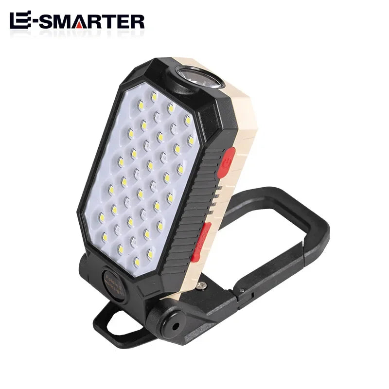 LumiFlex | COB LED Arbeitsleuchte | Akku & Magnetfuß | Kompakt & Vielseitig