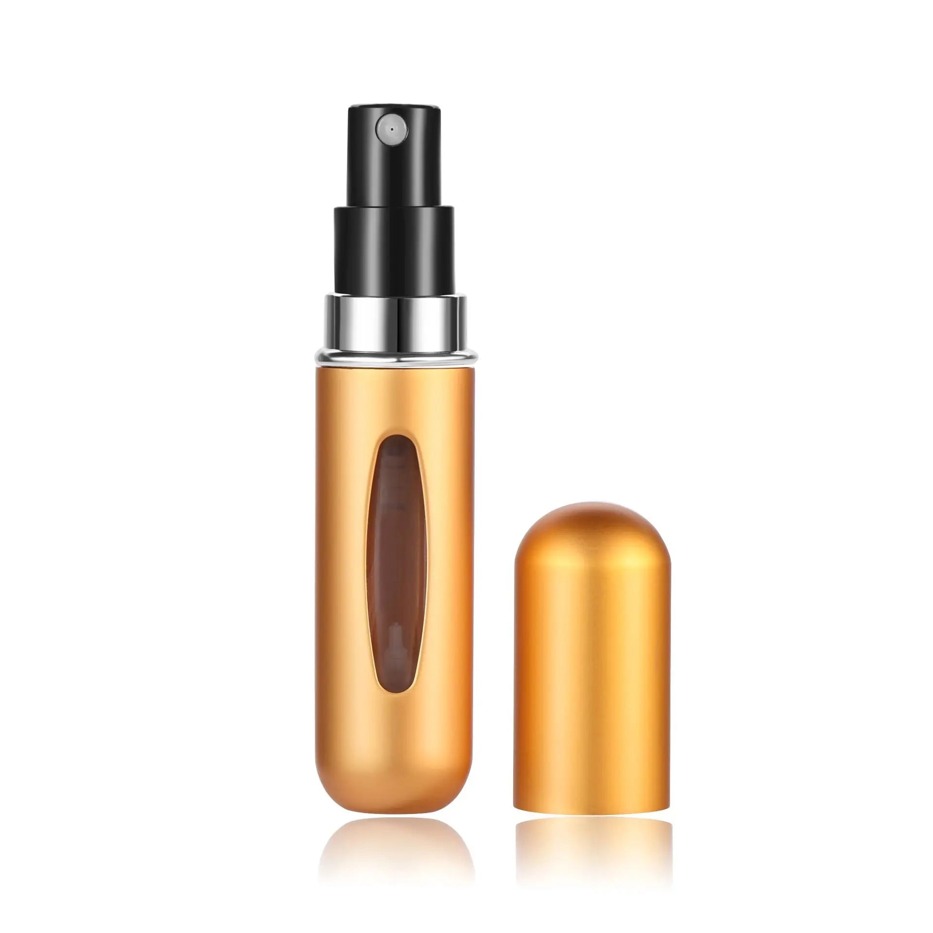 Travessy Reise Flasche | Nachfüllbar & Auslaufsicher | 5ml Mini-Format | Für Parfüm & Serum