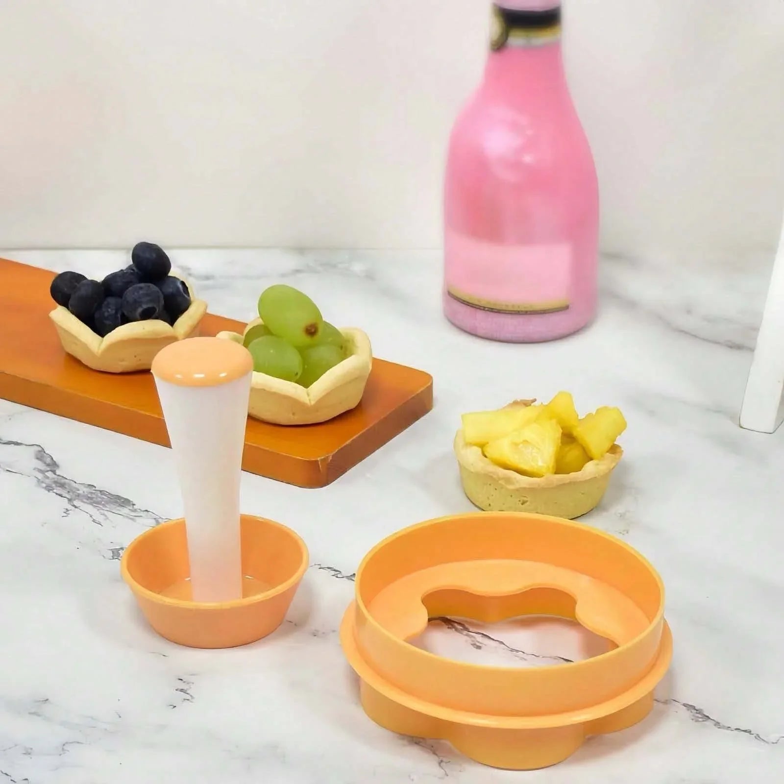 BakeMaster | Teigformer Set | Multifunktional für Törtchen & Cupcakes | BPA-frei
