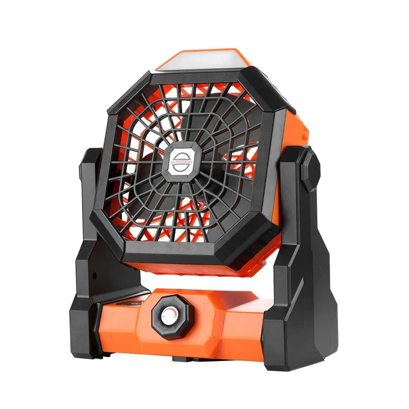 LumoFan Pro | Camping-Ventilator mit LED | 7800 mAh Akku | USB Wiederaufladbar