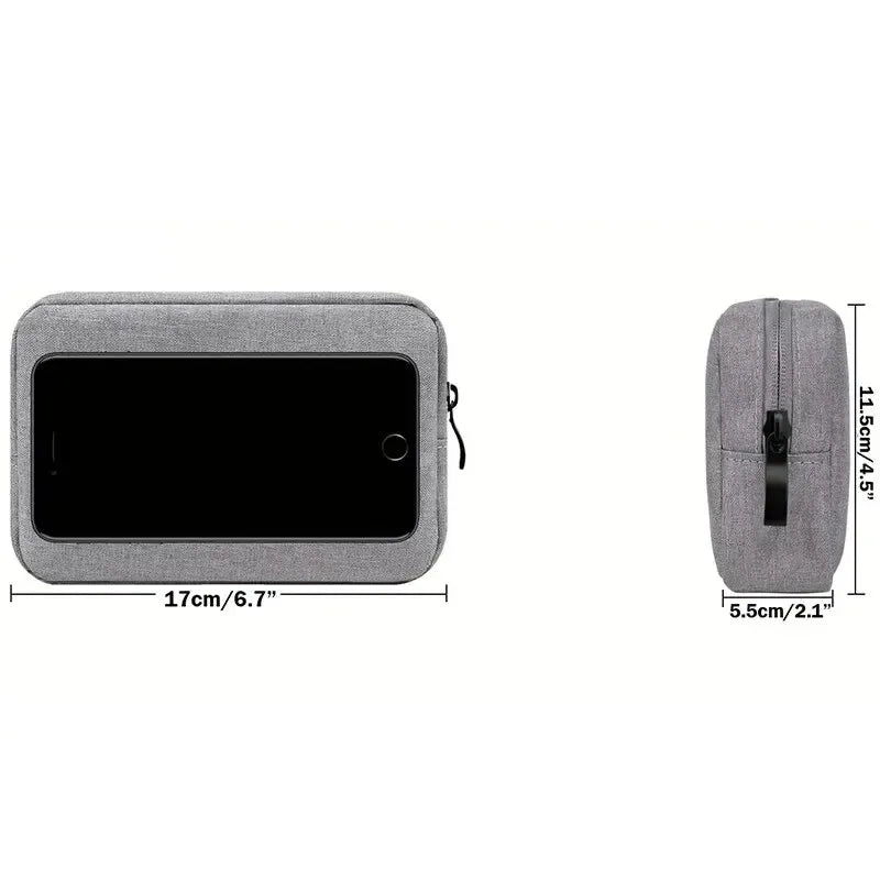 SmartStor | Kabel-Organizer Tasche | Kompakte Aufbewahrung für Technikzubehör | Robustes Design