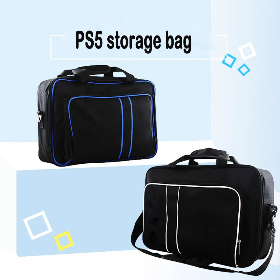 GameSafe PS5 Tragetasche | Robuste Aufbewahrung | Wasserabweisend und Stoßfest | Mit Schultergurt