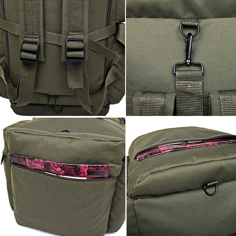 NomadPack | Multifunktionale Outdoor-Tasche | 4-in-1 Tragesystem | Wasserdicht & Robustes Nylon