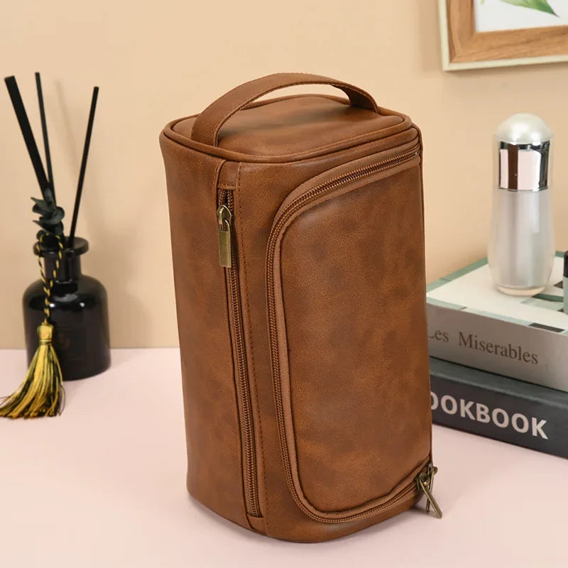 NomadGear TravelBag | Vintage-Look | Wasserabweisend | 25x15x12 cm