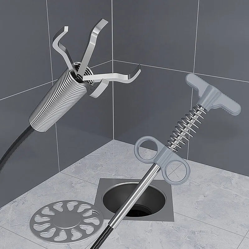 PipeClear Pro | Rohrreinigungsspirale | Umweltfreundlich & Flexibel | 160cm Länge
