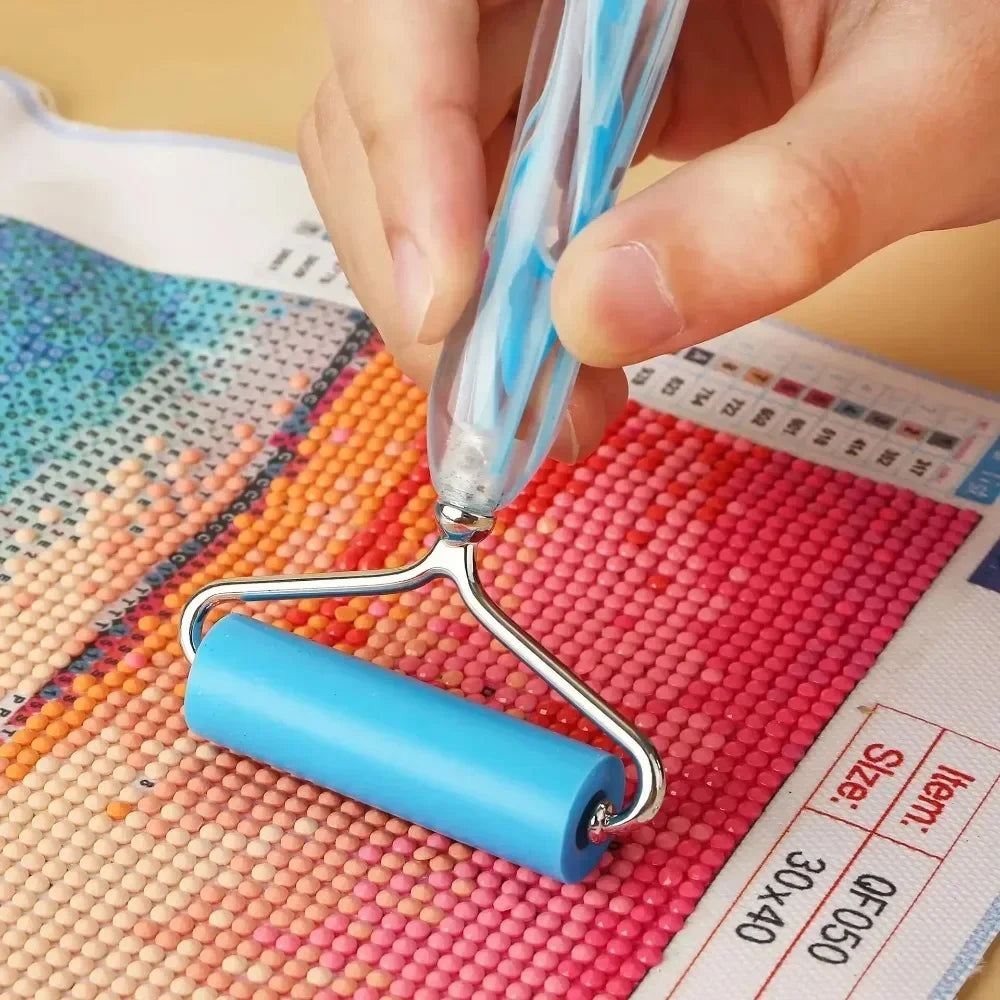 Fixadora Diamond Painting Roller Set | Perfekter Halt | Für präzise Steinfixierung | Leicht & Ergonomisch