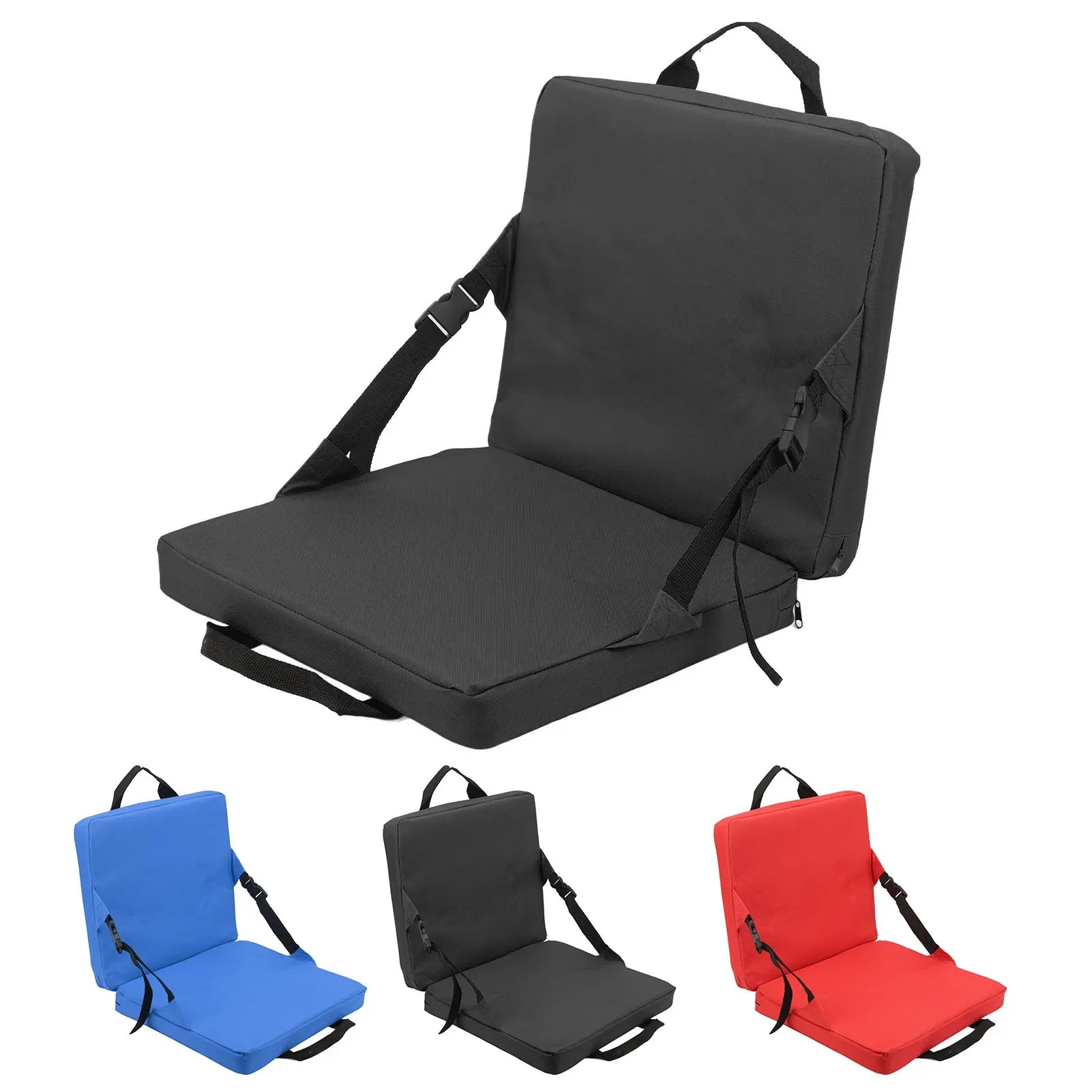 SITCOMFORT Outdoor-Klappstuhl | Weiche Polsterung | Kompakt & Mobil | Mit Aufbewahrungstasche