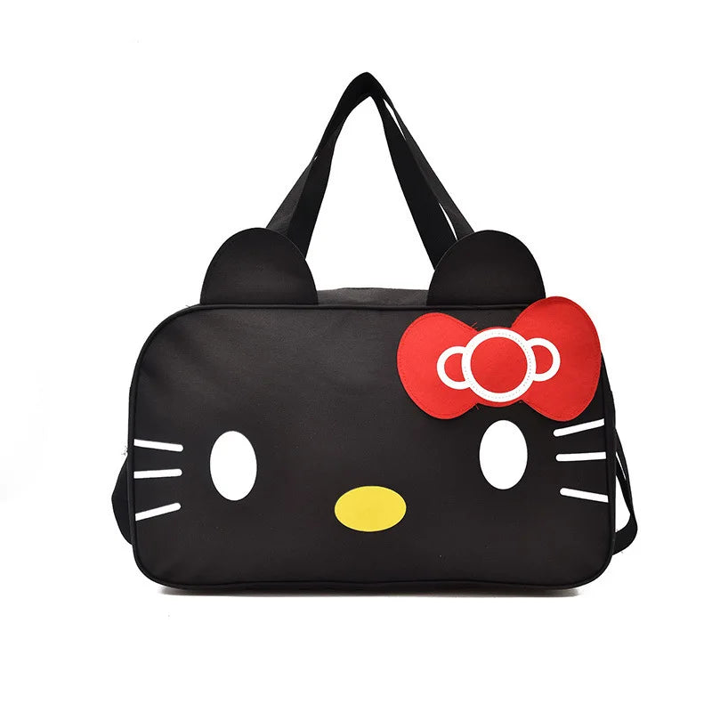 PawsyCharm | Reisetasche & Sporttasche | Oxford-Gewebe, süßes Cartoon-Design | Für Kurztrips, Fitness & Alltag