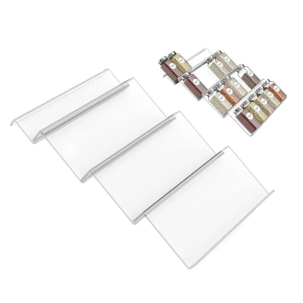 AcryLite Einsatz | Übersicht für Gewürzschubladen | Transparent & Passgenau | Ohne Bohren