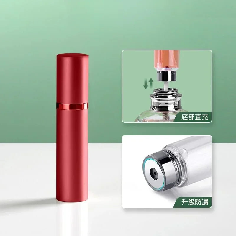 Scentova Parfümzerstäuber | 5ml Reisegröße | Auslaufsicher & Nachfüllbar | Edles Design für Unterwegs