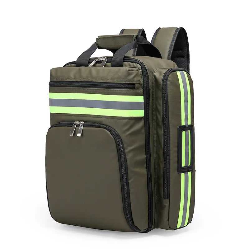 MediCore AlertPack | Notfallrucksack mit System | Robust & Wasserdicht | 45×35×15 cm