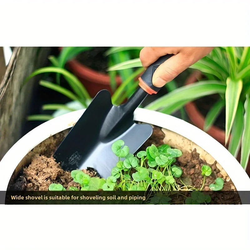 GardenMaster Metall Gartenschaufel | Robuste Handschaufel | Ergonomischer Griff | Für Pflanzen & Gartenarbeit
