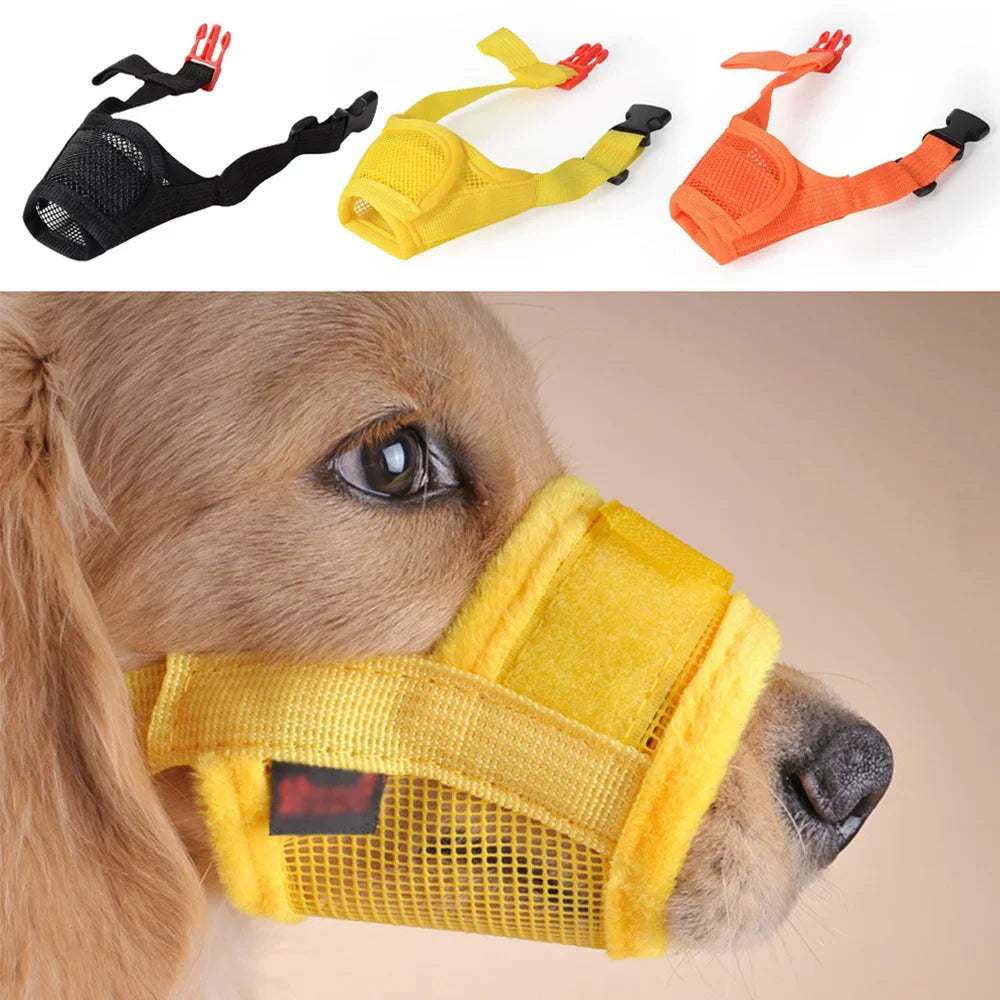 SafePaw | Hunde-Maulkorb | Atmungsaktiv, Verstellbar, Sicher | Für Spaziergänge, Tierarztbesuche, Reisen