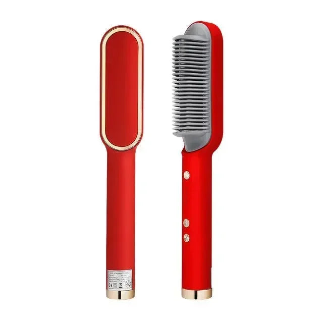 Glamora StylePro | 3-in-1 Glättkamm & Glätteisen | Ionen-Technologie gegen Frizz | Für Glattes & Glänzendes Haar