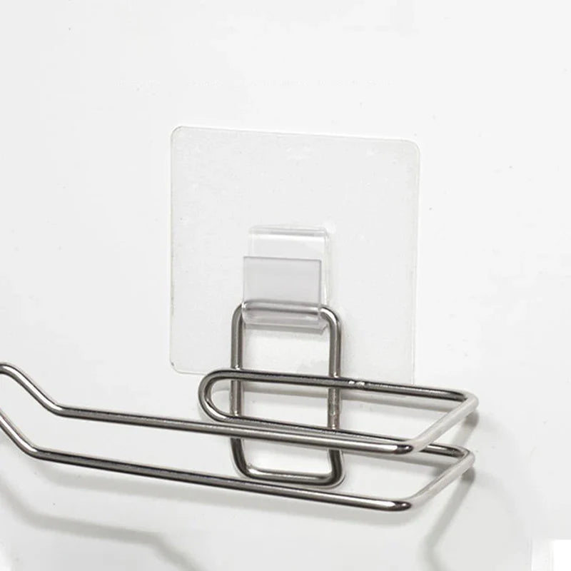 StickIt Hook | Selbstklebende Wandhaken für Jede Oberfläche | Transparent & Stark