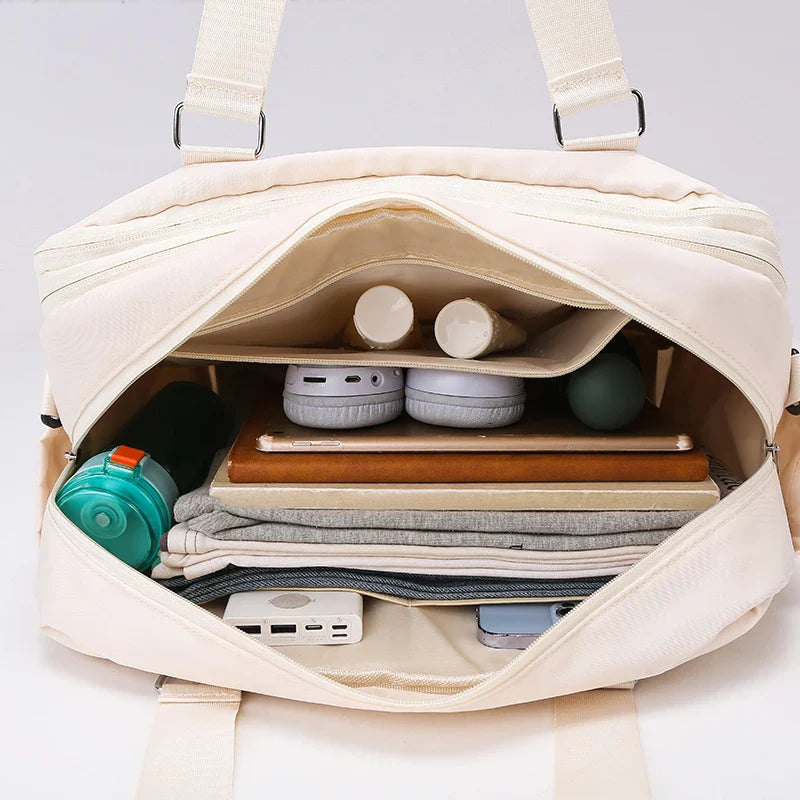 LuganoFlex Travel Bag | Erweiterbar & Flexibel | Geräumig & Stilvoll | Wasserabweisend