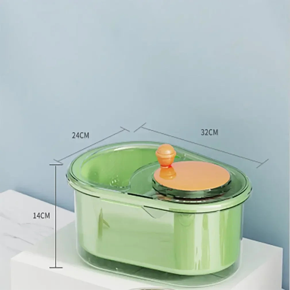 SpinFresh – Waschen & Trocknen in Sekunden. Für knackige Frische.