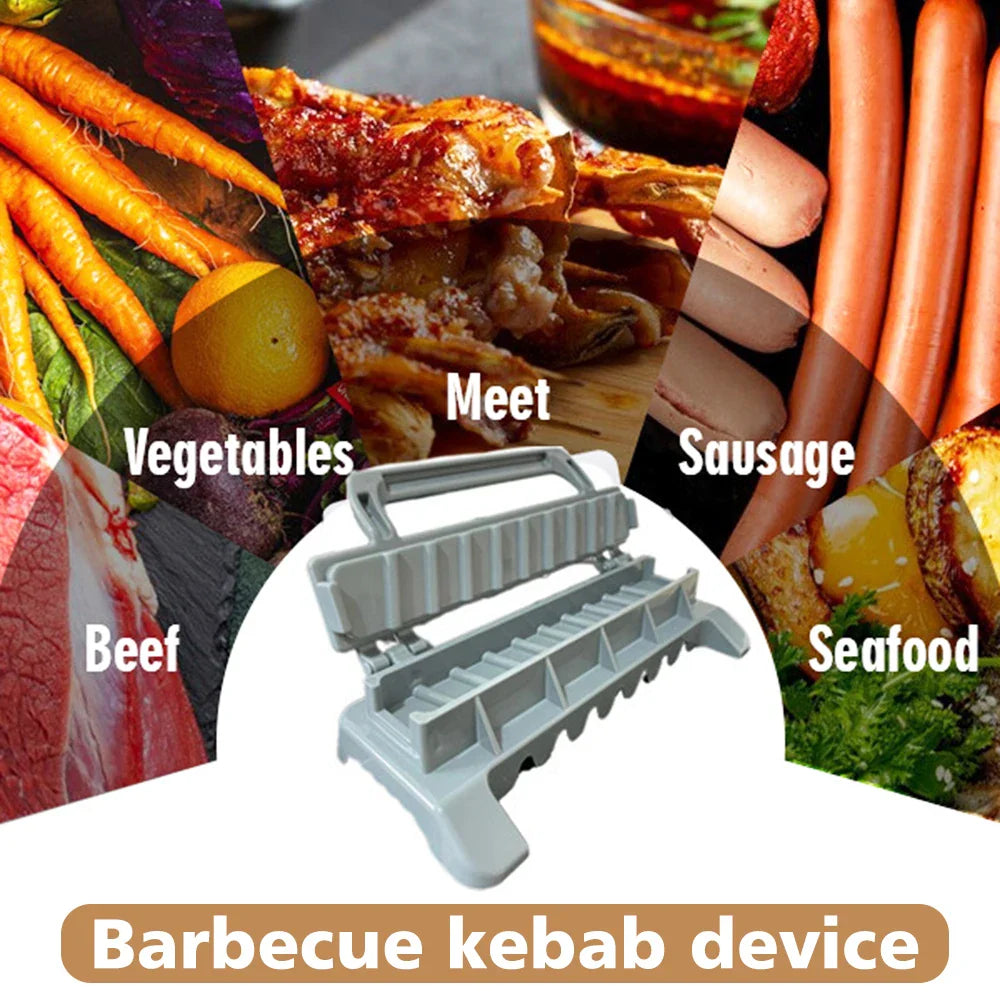 BBQPro SkewerMaster | Spießmaschine | Schnell & Einfach | Kompakt & Tragbar