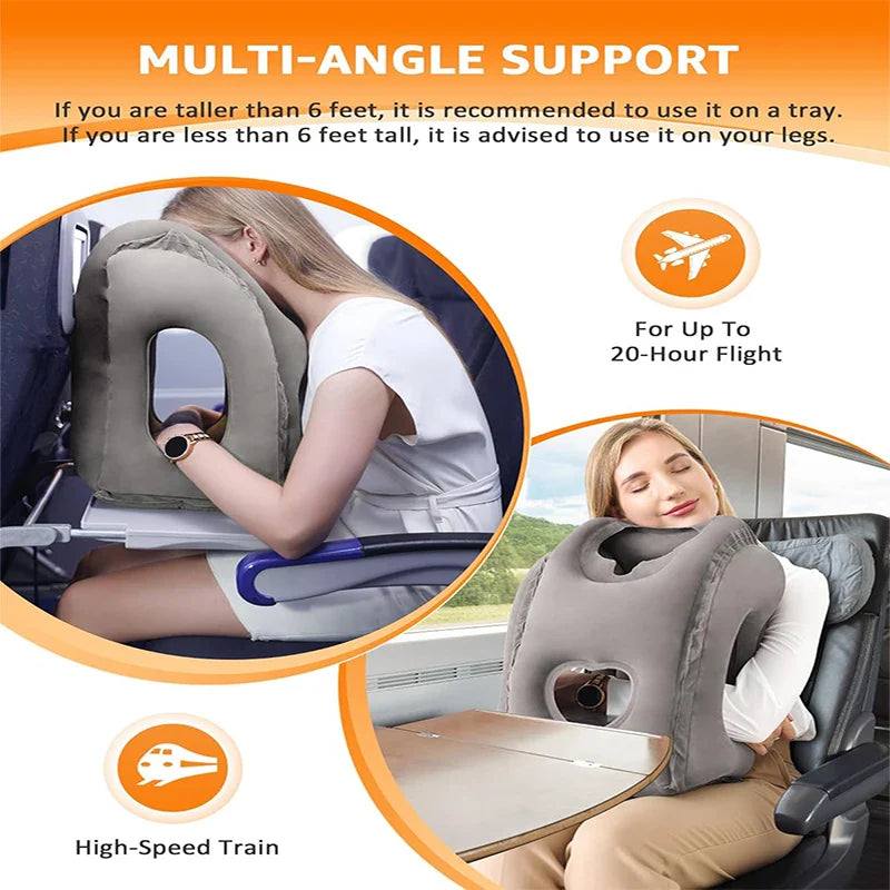 ComfortRest Travel Pillow | Ergonomisches Reisekissen für Nacken & Kopf | Kompakt und Leicht