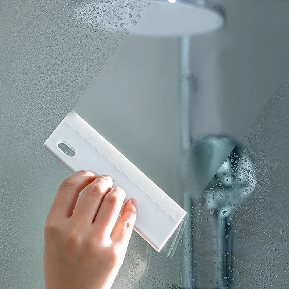 ClearSwipe Wasserabzieher | Flexibler TPR-Kopf | Kratzfrei & Effektiv | Für Fenster & Duschkabinen