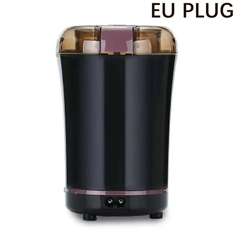 Aromiqo | Elektrische Mühle | Edelstahlklingen & vielseitig | Kaffee, Gewürze & mehr