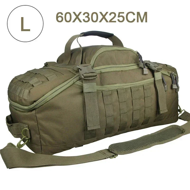 Roventrek | Outdoor Dufflebag 3-in-1 | Wasserdicht & Molle-kompatibel | 40–80L Volumen
