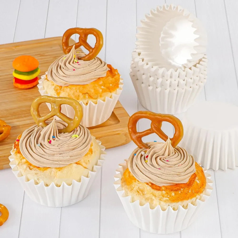 BakePro MiniSet | Papierförmchen | Lebensmittelecht & Hitzebeständig | 200 Stück