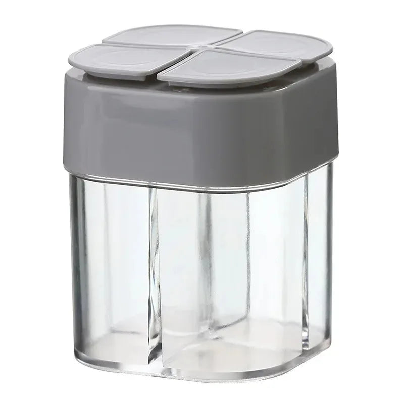 SpiceryX Gewürzdose | Kompakt & Bruchsicher | Für BBQ & Camping | 8,5×6,5 cm