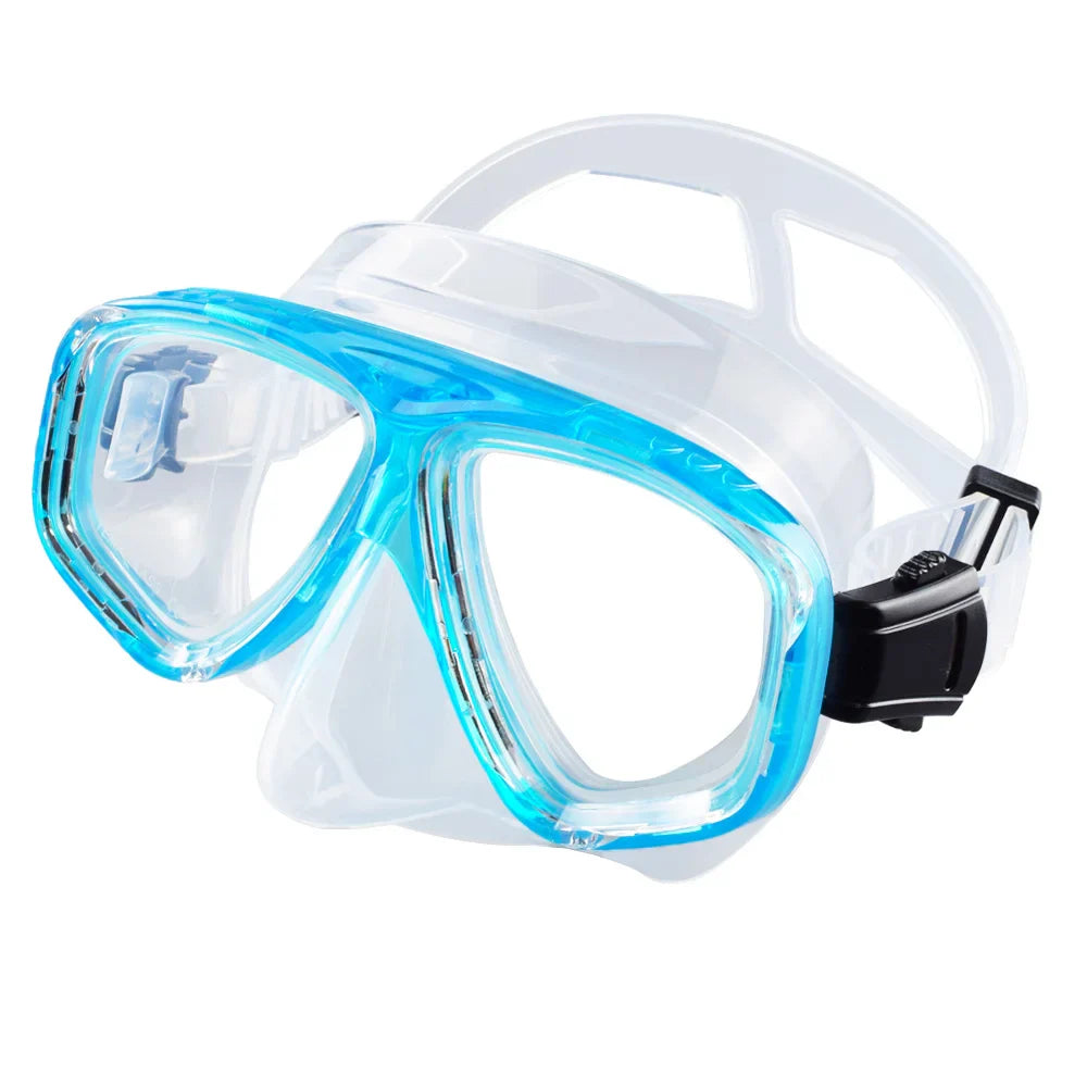Aquanisa Tauchmaske | 180° HD-Glas Sicht | Antiallergen & Dicht | Für Schnorchel & Schwimmen