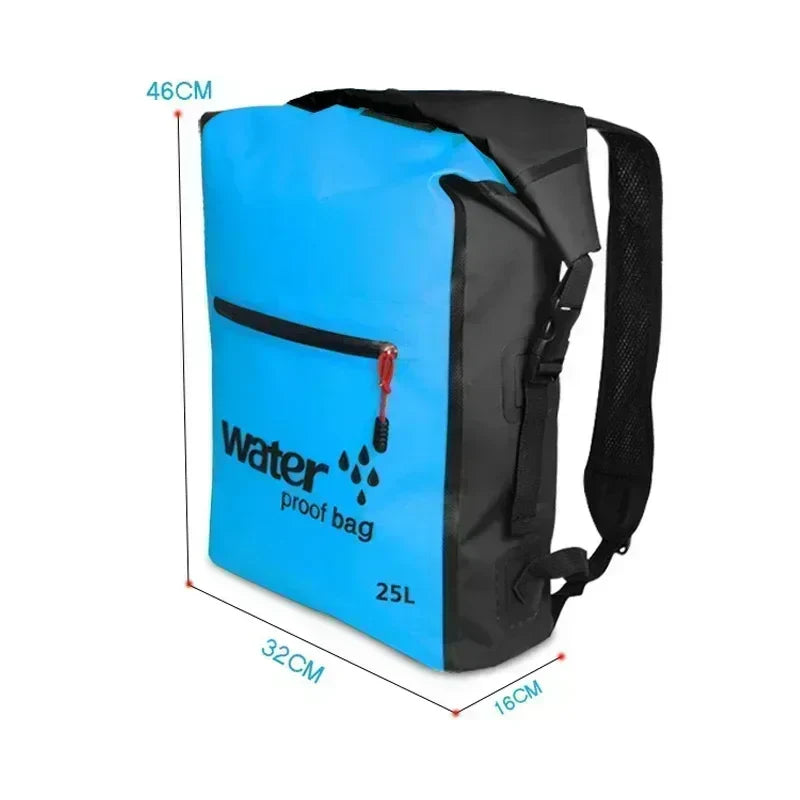 HydroMax | Dry Bag Rucksack | 100% Wasserdicht & Schwimmfähig
