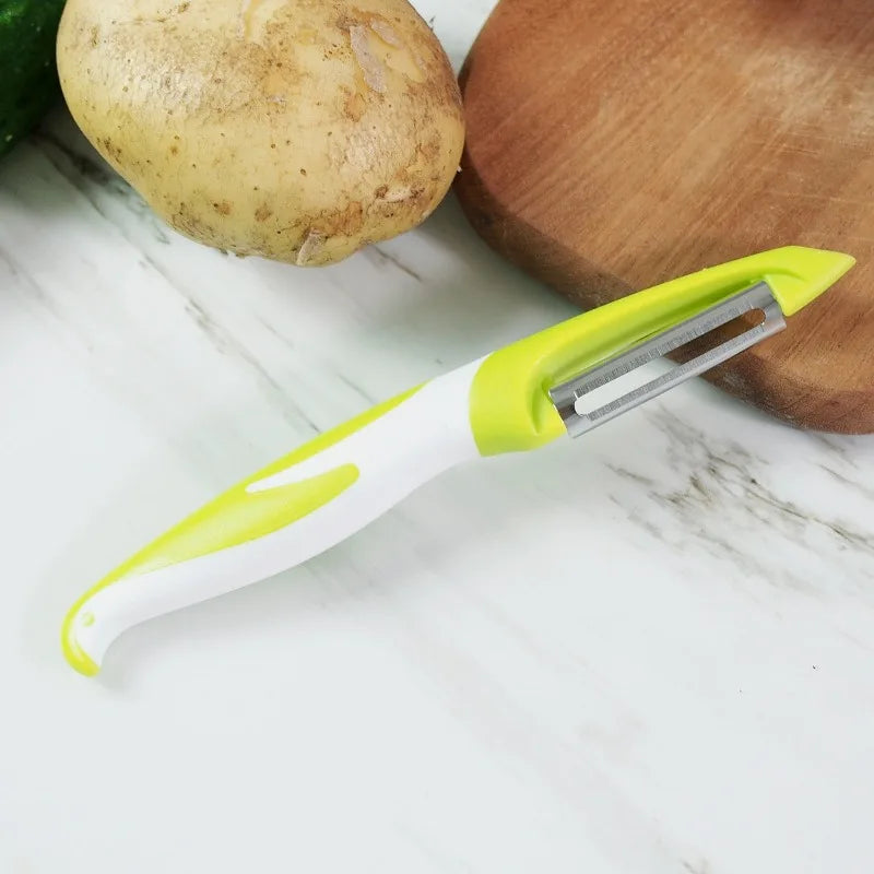 VegaPeel | Gemüseschäler | Edelstahlklinge & ergonomischer Griff | Obst & Gemüse