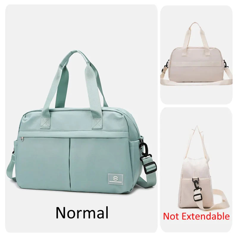 LuganoFlex Travel Bag | Erweiterbar & Flexibel | Geräumig & Stilvoll | Wasserabweisend