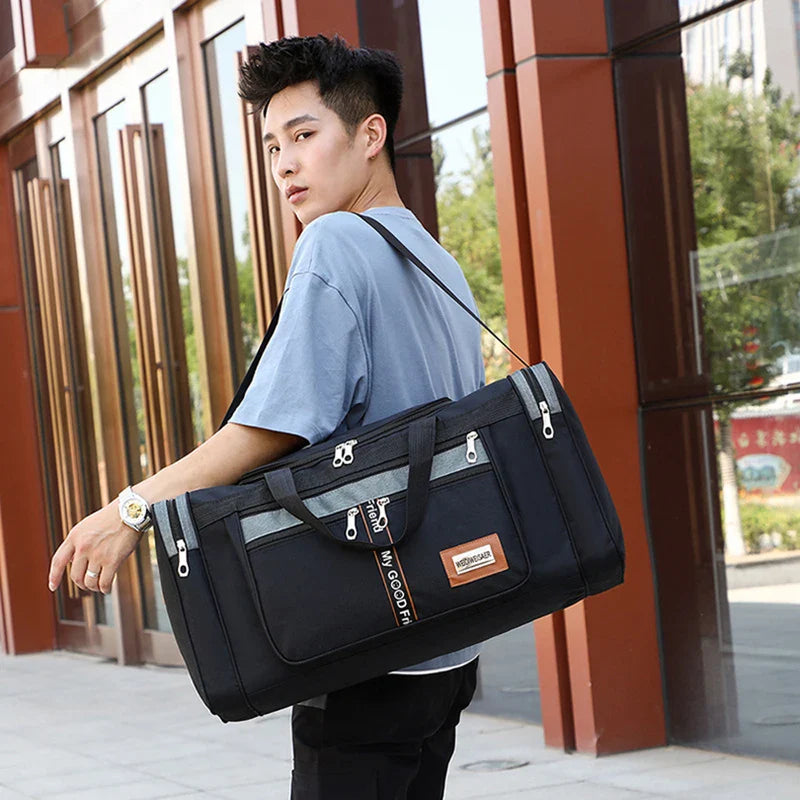 FlexPack | Reisetasche Herren | Vielseitig & Wasserabweisend | Faltbar & Leicht