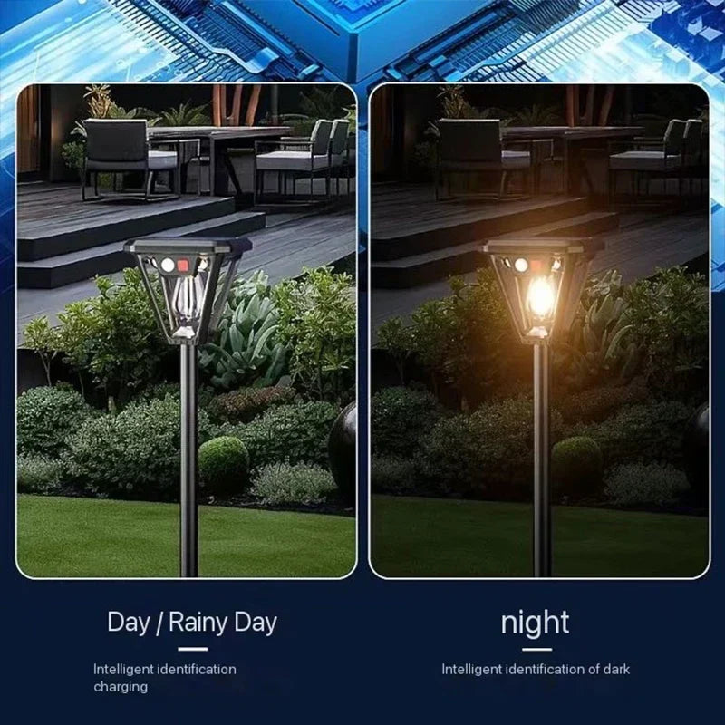 SolarGlow | 2-in-1 LED-Solarlampe | Intelligente Beleuchtung | Kabellos & Umweltfreundlich