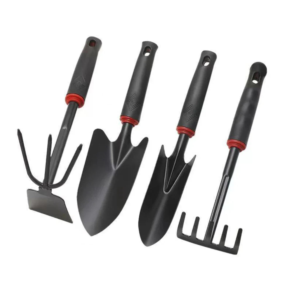 RootCraft 4-in-1 Gartenwerkzeug | Wechselköpfe aus Stahl | Ergonomischer Griff