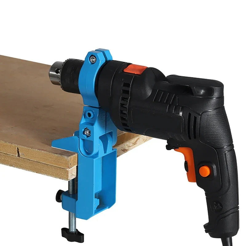 DrillMaster Pro | Bohrmaschinenhalterung | 360° Drehbar | Aluminiumlegierung