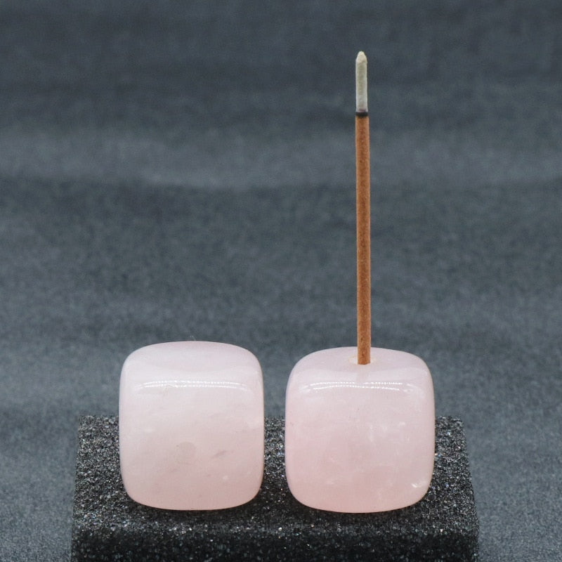 StoneAura Incense Holder | Edler Räucherstäbchenhalter aus Naturstein | Heilige Energie für dein Zuhause