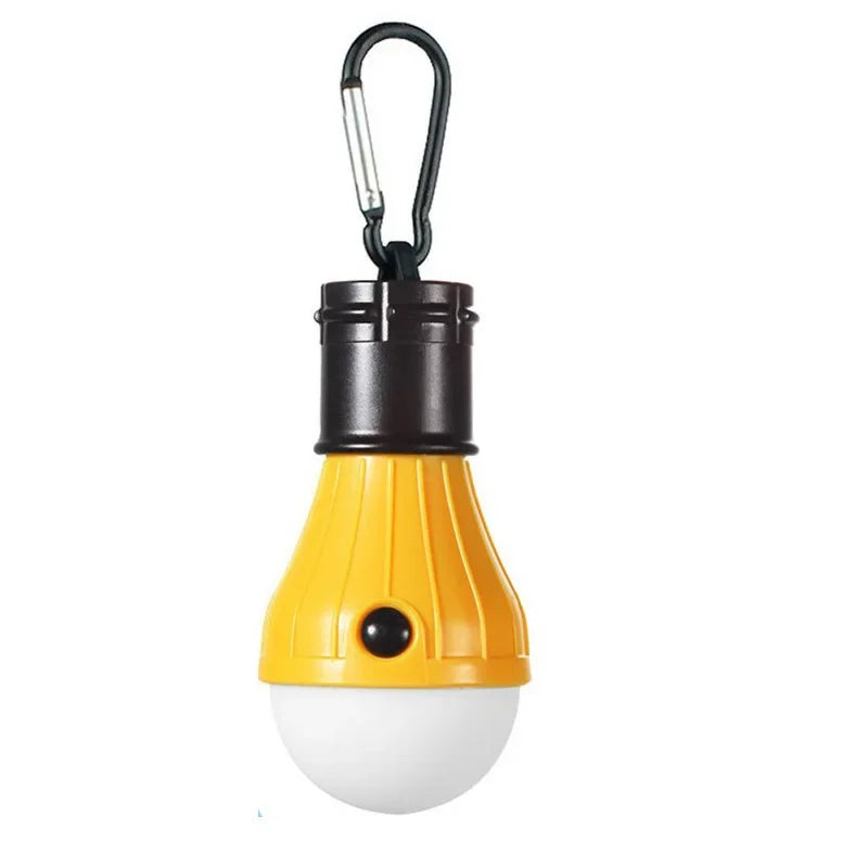 LumaTrail Outdoor Lampe | 3 Leuchtmodi | Kompakt & Stabil | Karabinerbefestigung