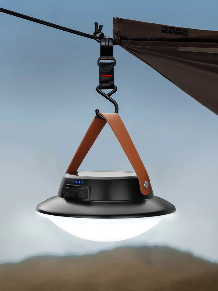 LumiCamp Pro | Solar Campinglampe | Vielseitig & Robust | Wiederaufladbar