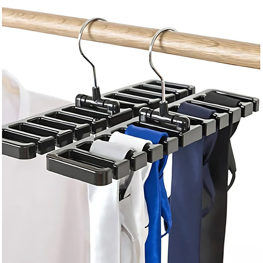 Stylao Gürtel- & Schal-Organizer | Drehbar & Platzsparend | Multifunktional für Accessoires