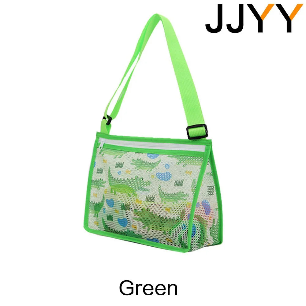 BeachBuddy | Kids Mesh-Strandtasche | Leicht, Faltbar & Schnelltrocknend | Bunt & Praktisch