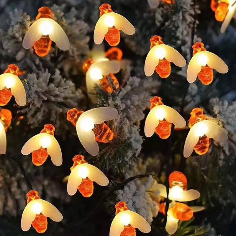 LumaGlow | Solarbetriebene Lichterkette für Außenbereich