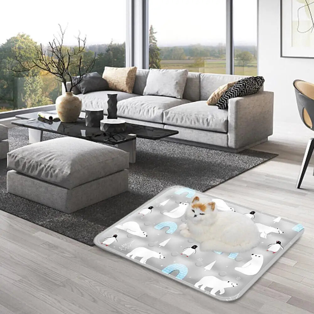 Pawrelax | Kühlmatte für Haustiere | Gel-Technologie, robust & tragbar | Hunde & Katzen Sommererfrischung