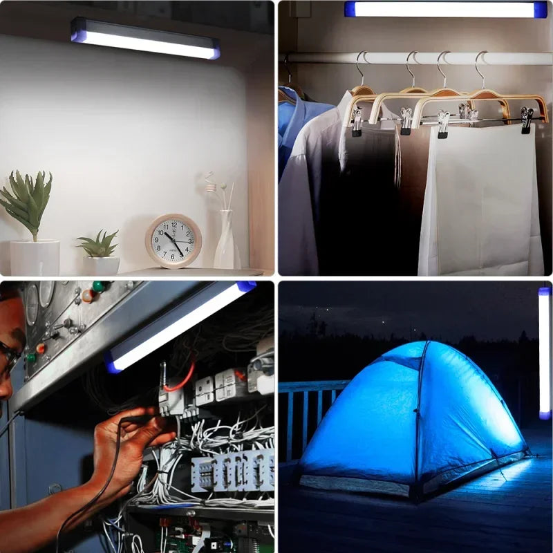 LumaBeam | 2-in-1 LED Röhre | Magnetisch & Wiederaufladbar | Flexibel & Kompakt