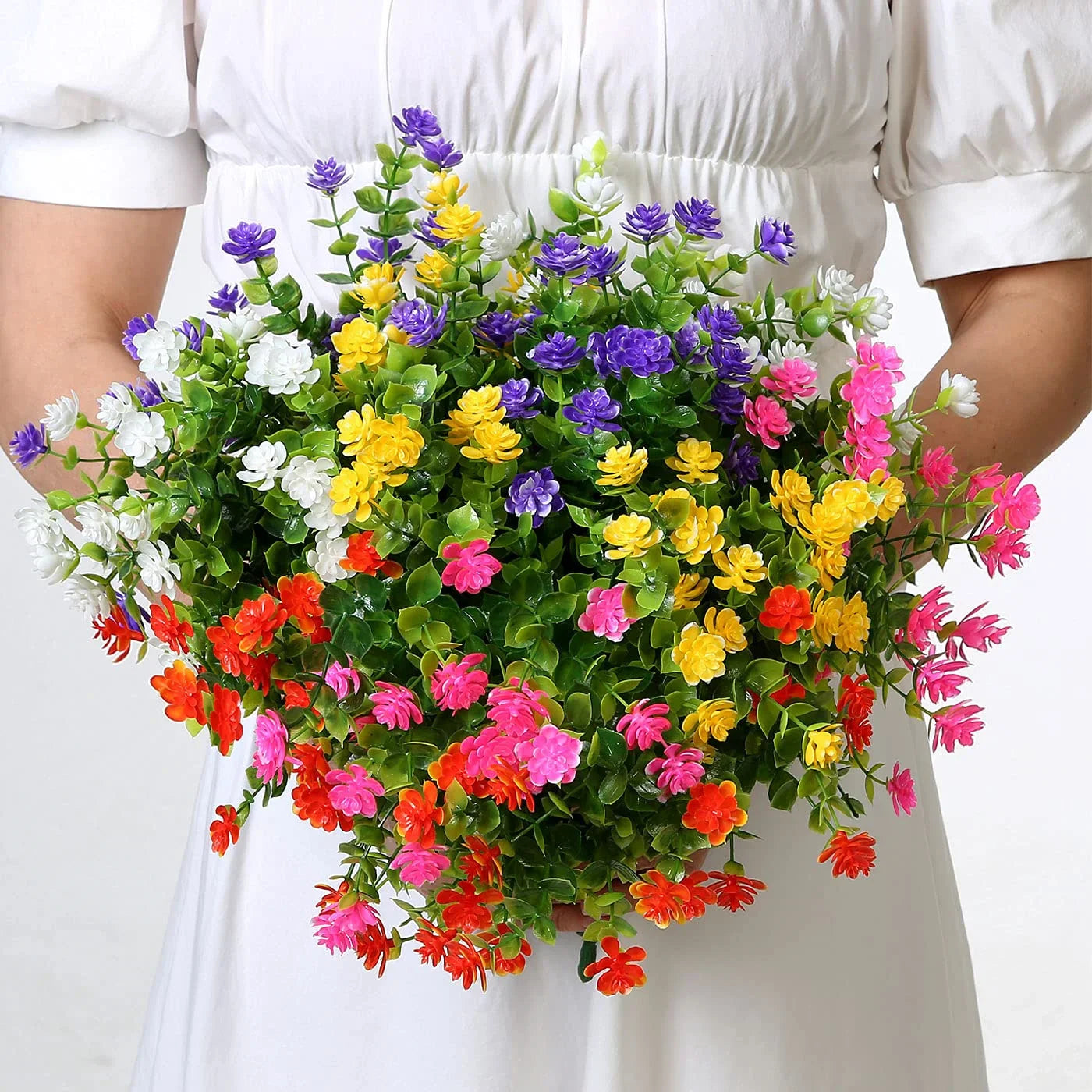 VireoBloom Hängeblumen | UV-Beständig & Wetterfest | Pflegefrei | Für Balkon & Garten