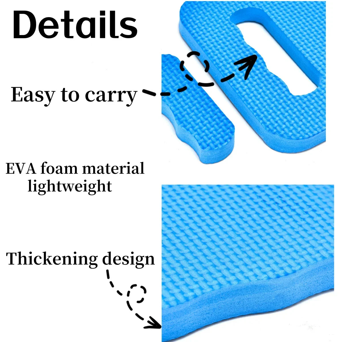 KneeGuard ProPad | Knieschoner | EVA-Schaumstoff | Wasserabweisend & Tragbar